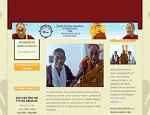 Tablet Screenshot of centrobudistatara.com